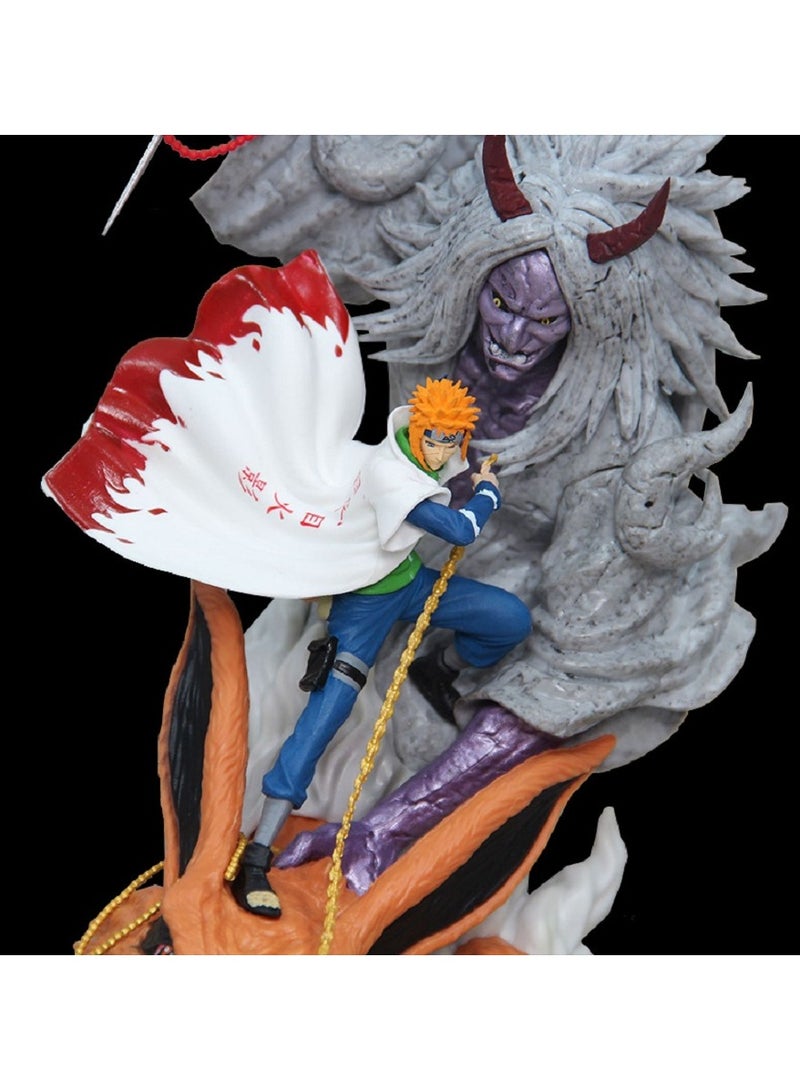 Naruto CS Fourth Hokage Minato Namikaze High-Quality Anime Figure Desktop Decoration - Awesome Birthday Gift 28 cm - Image 2